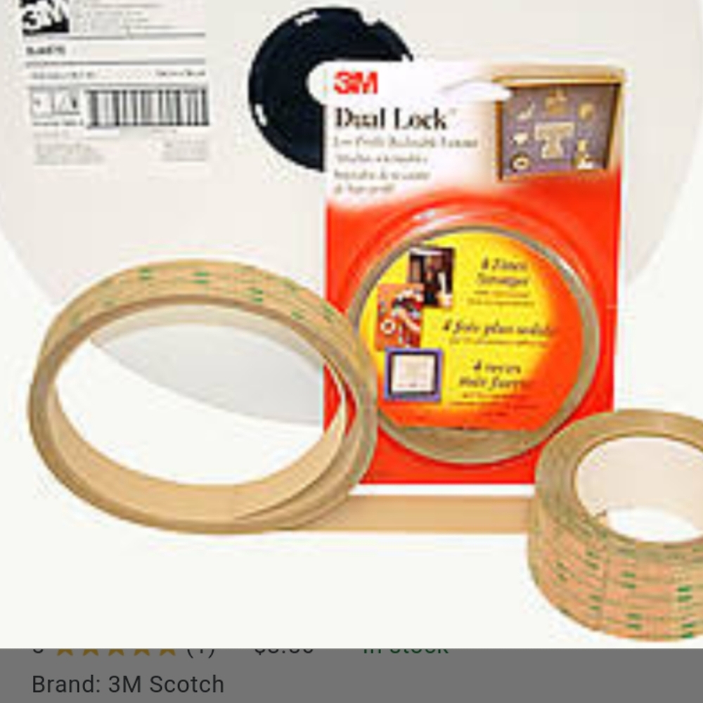 3m Dual Lock low profile 25'